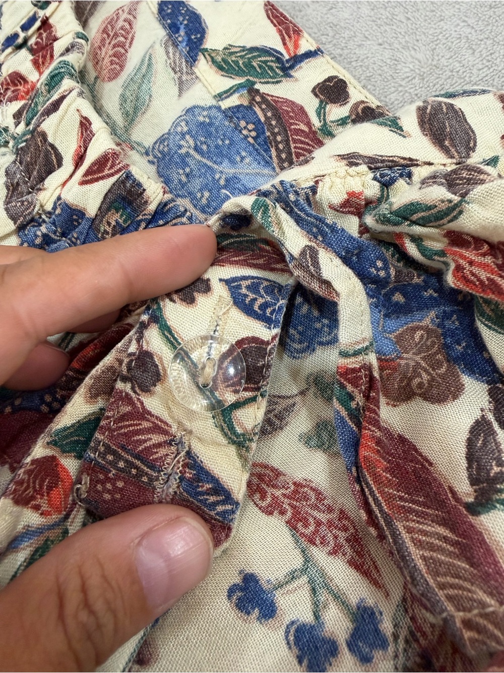 House of Harlow 1960 Floral Ruffle Maxi Dress M - Picture 6 of 12